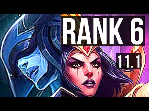 LISSANDRA vs LEBLANC (MID) | Rank 6, 11/3/9 | TR Challenger | v11.1