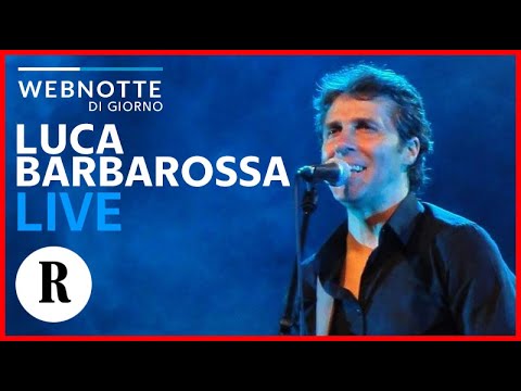 Luca Barbarossa canta "Passame er sale" unplugged