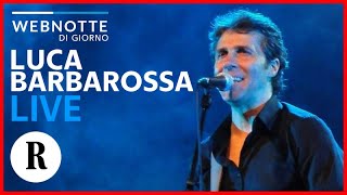 Luca Barbarossa canta "Passame er sale" unplugged