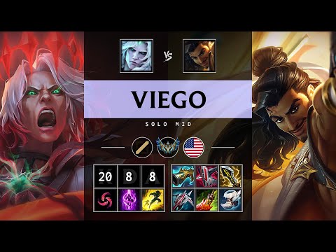 Viego Mid vs Akshan: Godlike - NA Challenger Patch 14.24