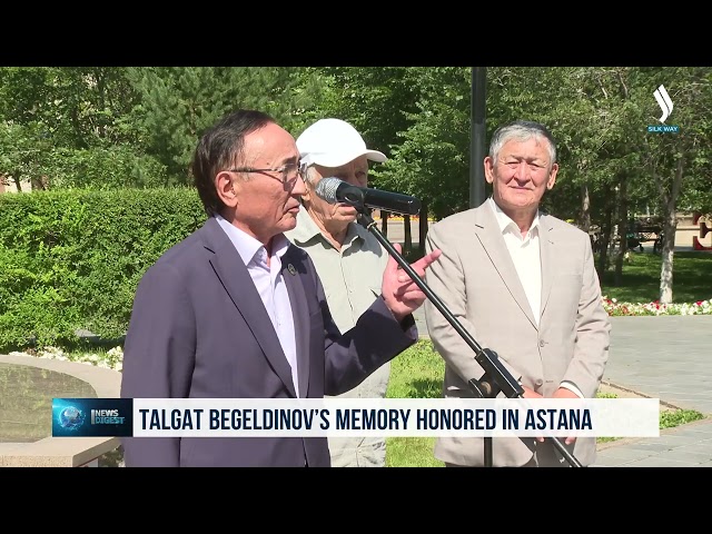 Talgat Begeldinov'un anısı Astana'da anıldı