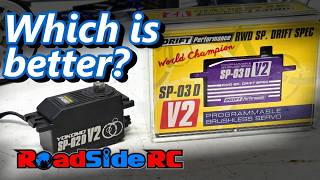TESTED!  SP-02D vs SP-03D RC Drift Servos!