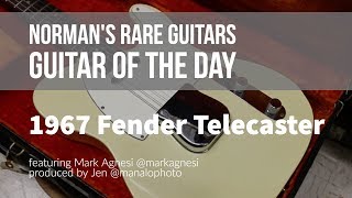 Video thumbnail for Norman's Rare Guitars - Guitar of the Day: 1967 Fender Telecaster Blonde by Normans Rare Guitars