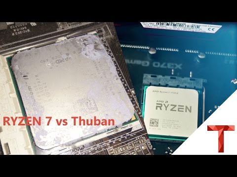 RYZEN vs Thuban - AMD 1700x vs Phenom II x6 1090T