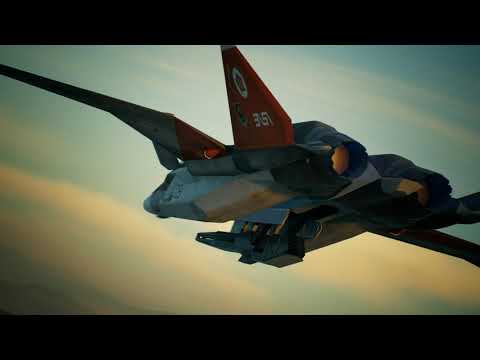 ACE COMBAT 7  SKIES UNKNOWN-ADF-01 Falken with TLS request