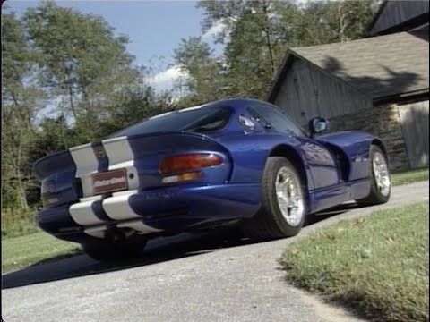 1996 Dodge Viper GTS Test Drive & Review