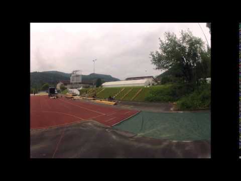 Turnverein Zunzgen Zeitraffer Aufbau Tribüne RTF15 Tag 3