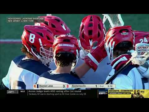 National High School Lacrosse Showcase: Mountain Lakes (NJ) vs. Baldwinsville (NY) - ESPN Broadcast