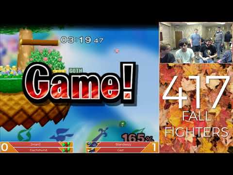 417 Fall Fighters Melee Doubles - Jman3 + Dachshund (Green) vs. Blandeezy + Gaz! (Blue) - LF