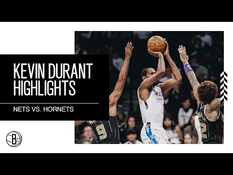 Kevin Durant Highlights | Brooklyn Nets vs. Charlotte Hornets | 12.7.22