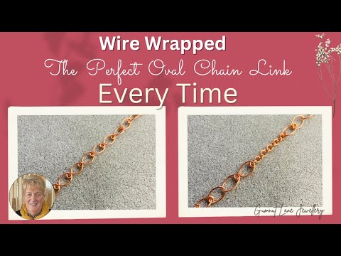 How To Make The Perfect Oval Chain Link (EVERY TIME! | Beginner Friendly)