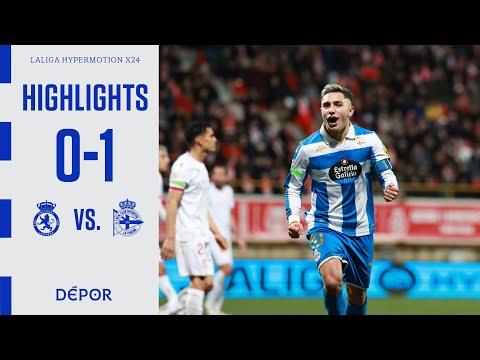 Resumen del CyD Leonesa 0 - 1 RC Deportivo