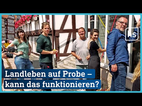 Großstädter ziehen 6 Monate aufs Land | hessenschau