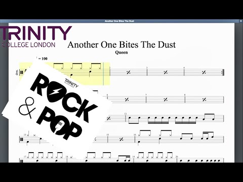 Another One Bites The Dust Trinity Grade 1 Drums