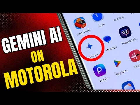 How to Enable GEMINI AI on Motorola Phones!