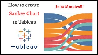 Tableau Tutorial : Sankey Chart | Sankey Chart in 10 minutes |