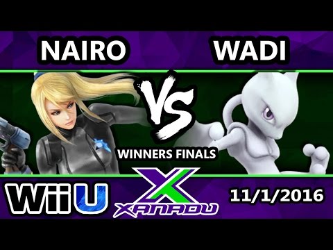 S@X 174 - NRG | Nairo (ZSS) Vs. SS | Wadi (Mewtwo) - SSB4 Winners Finals - Smash for Wii U - Smash 4