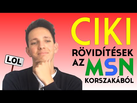 MátéFlash Extra | Ciki rövidítések az MSN korszakából #1