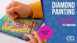 QUICK DOTZ® Cameos – Cute Little Diamond Painting Pictures