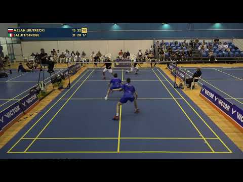 Match point - Melaniuk / Trecki vs Salutt / Strobl - MD, SF - Croatian Int. 2023
