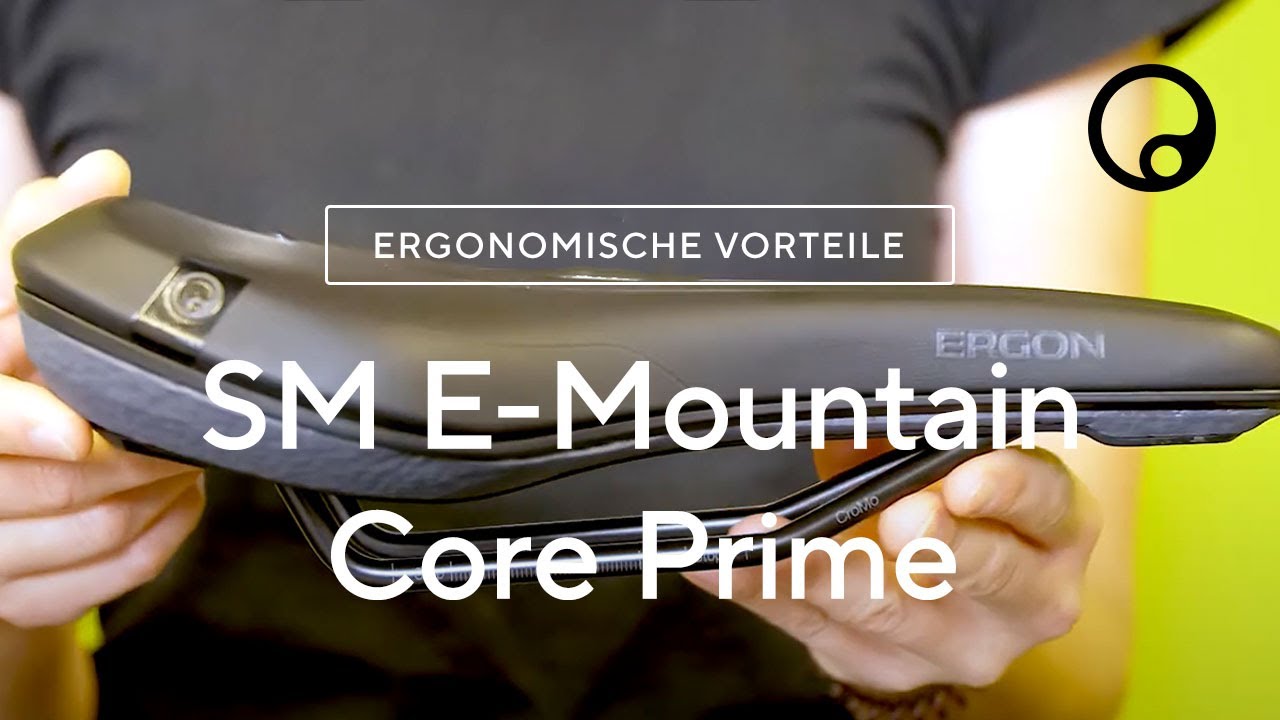 Ergon Fahrradsattel SM E-Mountain Core Prime Men M/L