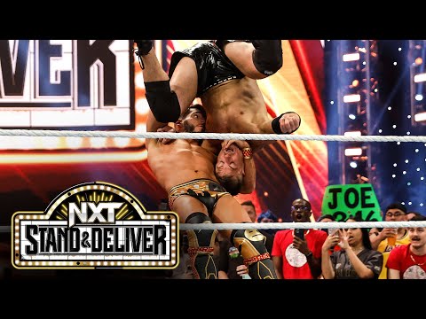 Johnny Gargano suplexes Grayson Waller onto group of chairs: NXT Stand & Deliver 2023 Highlights
