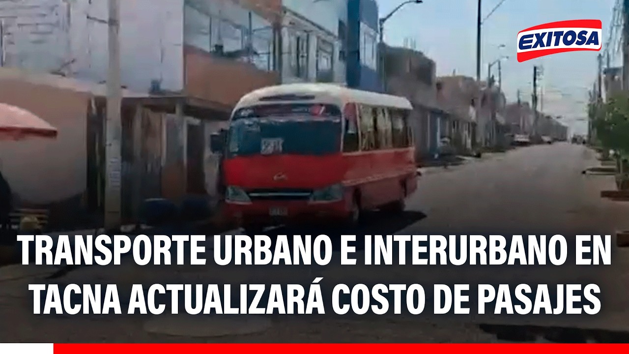 🔴🔵 Transporte urbano e interurbano actualizará el precio de pasajes ante alza de combustible