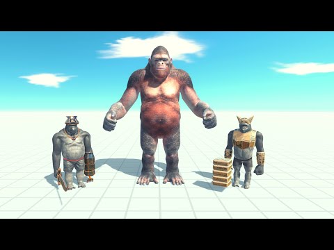 Goro The Giant Ghor Hammer And Scimitarilla Vs Random Teams ARBS | Animal Revolt Battle Simulator