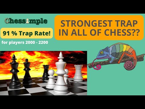 Strongest Trap in all of Chess ?? | 91% Trap Rate for players 2000-2200 | How Can This Possibly Be??