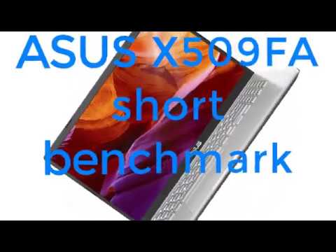 ASUS X509FA laptop short benchmark #redigitt Ep.320