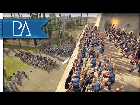 COMPETITIVE TEAMS BATTLE IT OUT! - 3v3 Siege - Total War: Rome 2