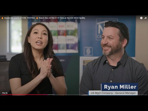 Innovation MgO Featured in ASTM E119 Fire Testing with Built Environments