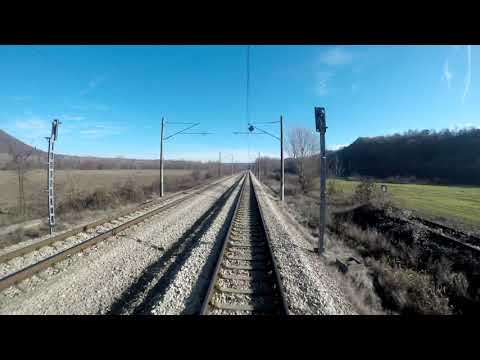 Cabview BG: Mezdra - Pordim with fast train