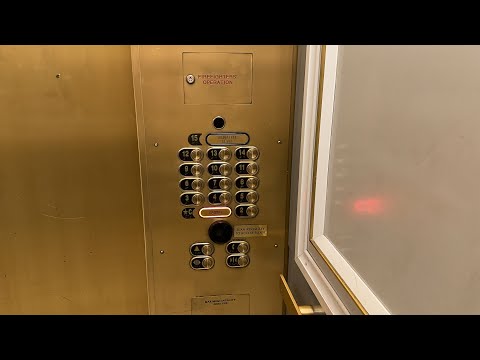 (Read Desc.) 1966 Haughton (Otis/Generic Mod) Traction Elevators @ Caesars Palace L.V. - Julius Twr