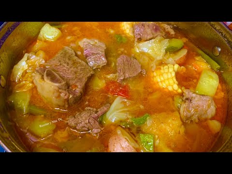 Caldo de Res bien Nutritivo y Sabroso