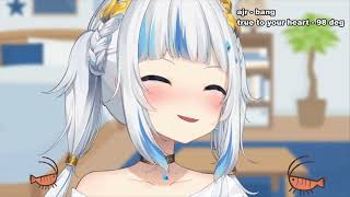 Gawr Gura sings Dragostea Din Tei by O-Zone  [The Numa Numa Song]