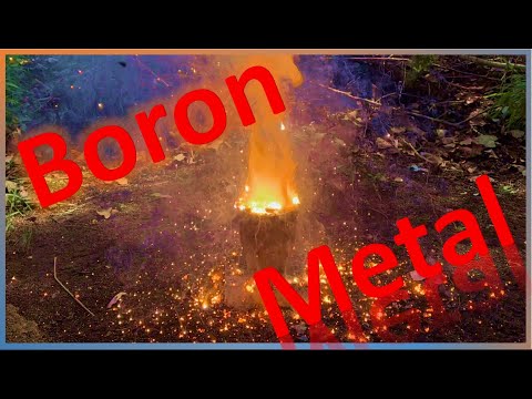 Making Elemental Boron from Borax (Element Series: 10)