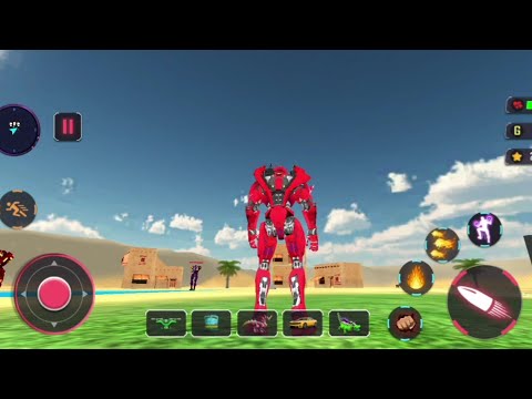 Crocodile Robot Car Transformer Games || Level 4 - Car Game Android Gameplay