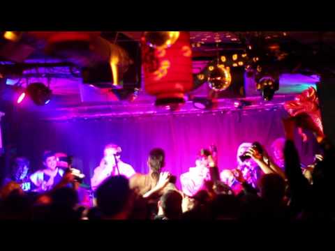 Ninja of Die Antwoord, Crowd Surfing at Mangchi Live Show at Elbo Room in San Francisco