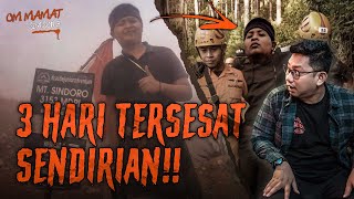 Download lagu SAMPE MINUM AIR TANAH?? TERSESAT 3 HARI DI GUNUNG SINDORO #OMMAMAT mp3