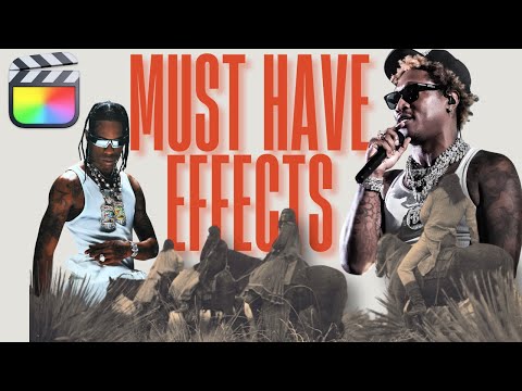 MUST HAVE Music Video Effects Final Cut Pro X