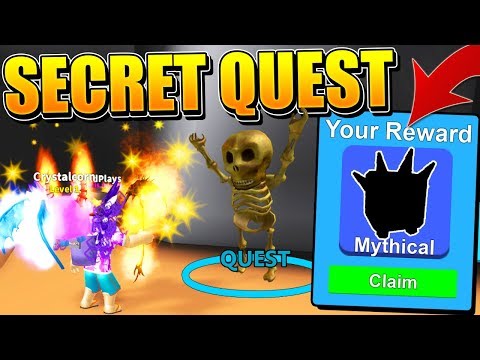SECRET MYTHICAL NPC QUEST IN ROBLOX MINING SIMULATOR!