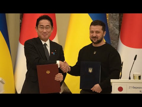 Japan's Prime Minister makes surprise visit to Ukraine