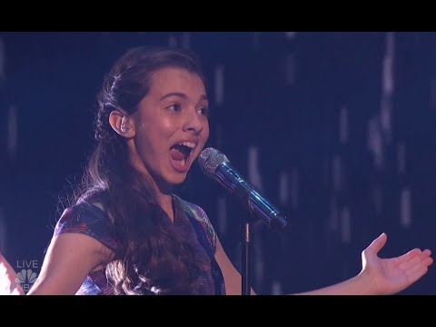 Laura Bretan: Child Opera Singer Hits SHOCKING Notes | Semi-finals (FULL)| America's Got Talent 2016
