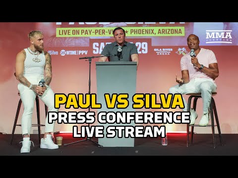 Jake Paul vs. Anderson Silva: Kick-Off Press Conference Day 2 | MMA Fighting