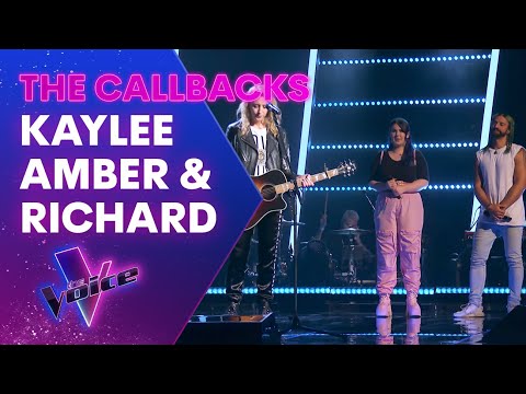 Kaylee Amber & Richard Sing Britney Spears | The Callbacks | The Voice Australia