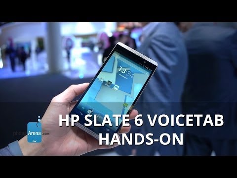 HP Slate 6 VoiceTab hands-on