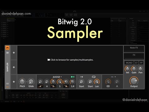 Bitwig 2.0 - Sampler Overview