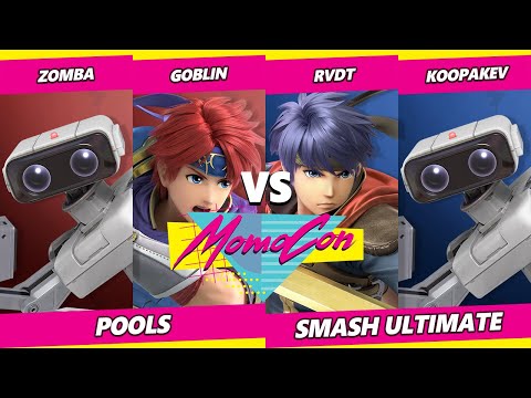 MomoCon 2022 - Goblin & Zomba Vs. RVDT & KoopaKev - SSBU Ultimate Tournament