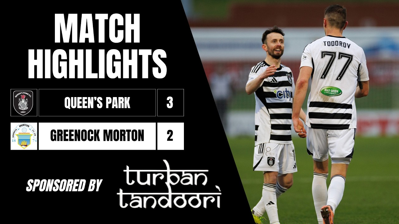 Queen's Park vs Greenock Morton Highlights